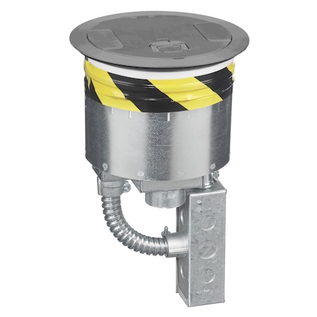 Hubbell Wiring Device-Kellems Recessed 8" Series, Kit S1R8PTZZ3NKL